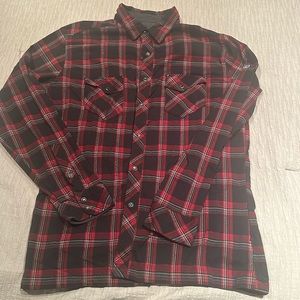 KUHL men’s L plaid shirt